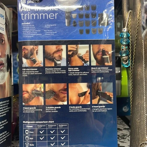 New Philips Norelco face, head and body groomer / shaver new in box